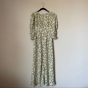 Springtime in Brooklyn Floral Dress
